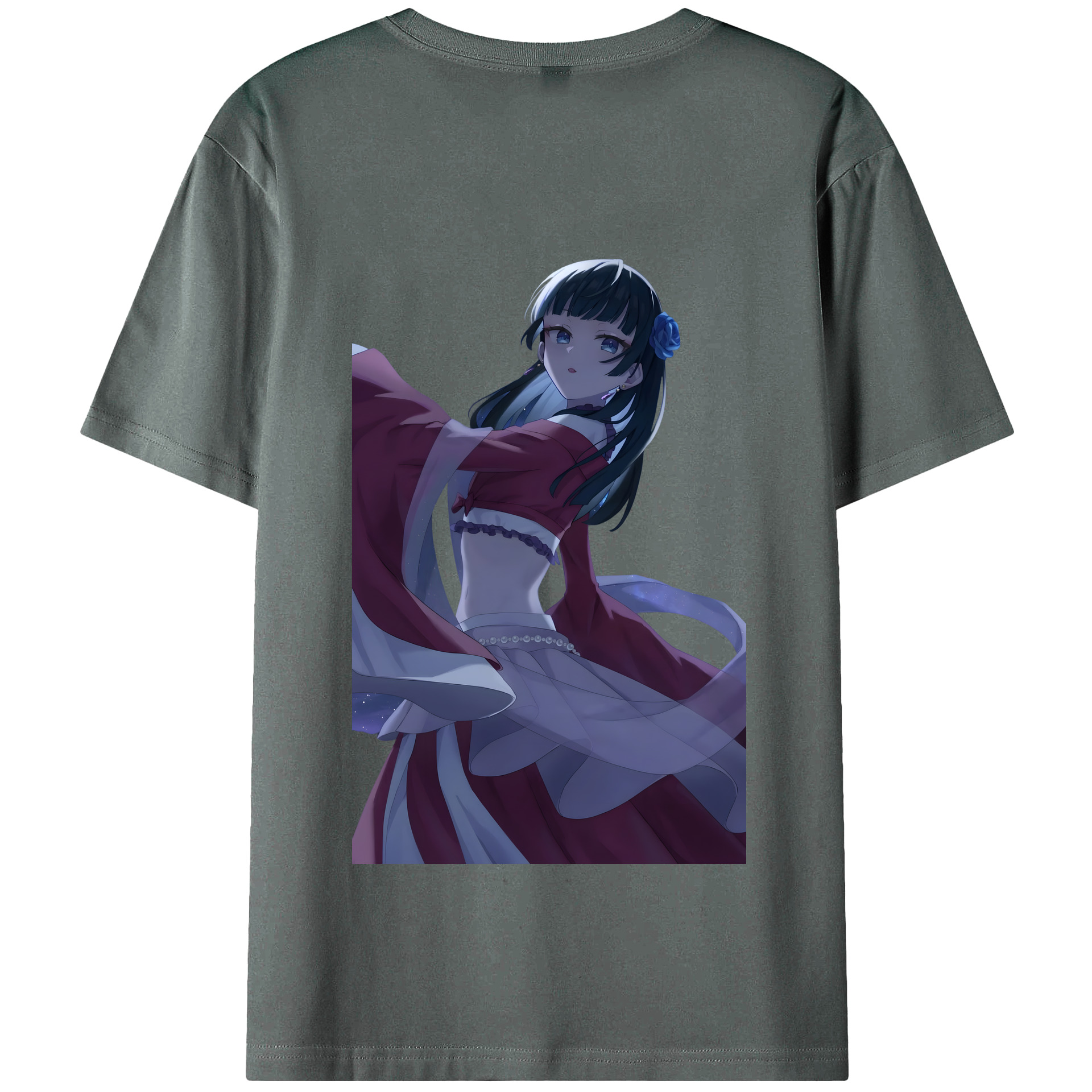 （画像用） 薬屋のひとりごと The Apothecary Diaries 綿100％半袖Tシャツ（背面プリント）